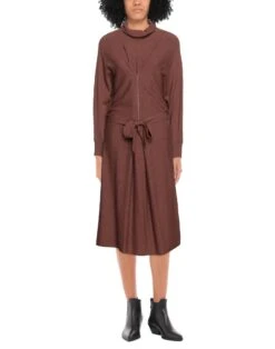 PESERICO Cacao Vestito In Maglia -Dolce Vestire 14242480uo 14 r