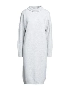 PESERICO Grigio Chiaro Vestito In Maglia