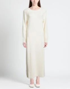 ANN DEMEULEMEESTER Avorio Vestito In Maglia -Dolce Vestire 14320110hg 14 e