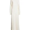 ANN DEMEULEMEESTER Avorio Vestito In Maglia