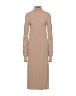 JIL SANDER+ Cammello Vestito In Maglia