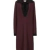 BOTTEGA VENETA Bordeaux Vestito In Maglia -Dolce Vestire 15060418bt 14 f