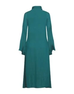 LIVIANA CONTI Verde Petrolio Vestito In Maglia -Dolce Vestire 15111540iv 14 r
