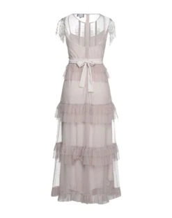 ATOS LOMBARDINI Nocciola Vestito Lungo -Dolce Vestire 15116375uu 14 r