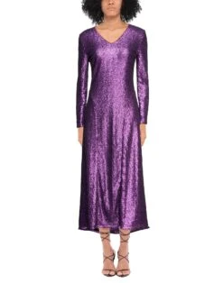 TWINSET Viola Vestito Lungo -Dolce Vestire 15119374vj 14 r