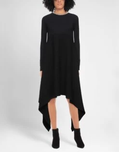 ALEXANDER MCQUEEN Nero Vestito In Maglia -Dolce Vestire 15128472vr 14 e