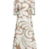 MARNI Cammello Vestito Midi -Dolce Vestire 15132558wc 14 f