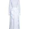 ERMANNO SCERVINO Bianco Vestito Lungo -Dolce Vestire 15144060qb 14 f