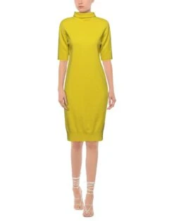 FABIANA FILIPPI Ocra Vestito In Maglia -Dolce Vestire 15156747ct 14 r