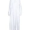 JIL SANDER Bianco Vestito Midi -Dolce Vestire 15161693ap 14 f