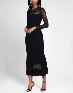 ALEXANDER MCQUEEN Nero Vestito Lungo -Dolce Vestire 15162689wt 14 e