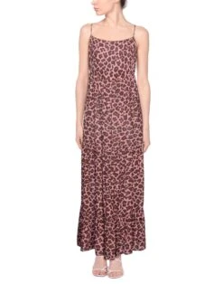 SOLOTRE Rosa Vestito Lungo -Dolce Vestire 15172523fe 14 r