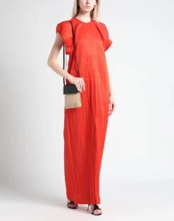 JIL SANDER Corallo Vestito Lungo -Dolce Vestire 15187572oo 14 r