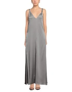 LORENA HAYOT By LORENA ANTONIAZZI Grigio Vestito Lungo -Dolce Vestire 15190762uw 14 r