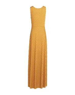 LE_RJTANGE® Giallo Vestito Lungo -Dolce Vestire 15201626og 14 r