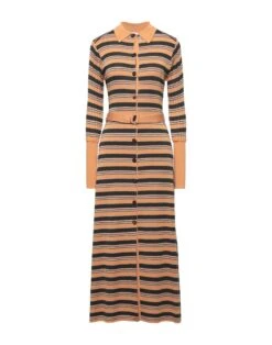 Chloé CHLOÉ Cammello Vestito Chemisier