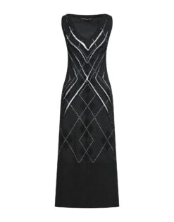 Y/PROJECT Antracite Vestito In Maglia