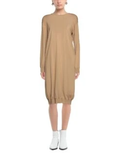 ROBERTO COLLINA Cammello Vestito In Maglia -Dolce Vestire 15210184vt 14 r