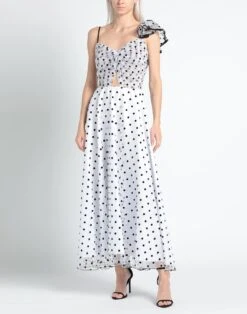 FRANCESCA CONOCI Bianco Vestito Lungo -Dolce Vestire 15223823hm 14 r