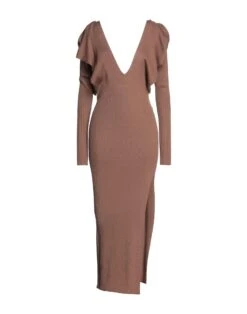 CIRCUS HOTEL Nocciola Vestito In Maglia