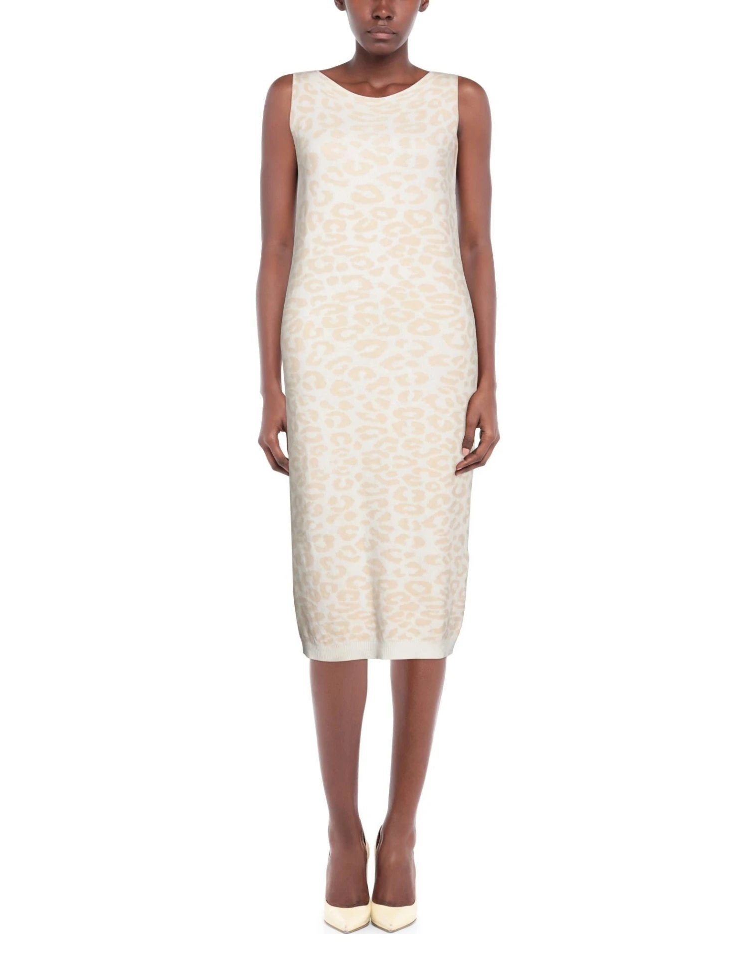 LIVIANA CONTI Avorio Vestito In Maglia 4 LIVIANA CONTI Avorio Vestito In Maglia - immagine 2