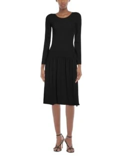 TOMAS MAIER Nero Vestito In Maglia -Dolce Vestire 15236857vg 14 r