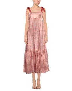 SOLOTRE Rosso Vestito Lungo -Dolce Vestire 15240482iq 14 r