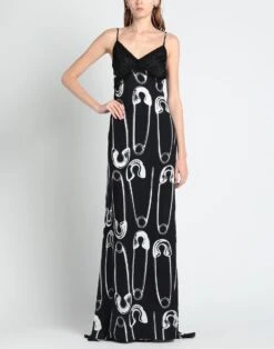 MOSCHINO Nero Vestito Lungo -Dolce Vestire 15240543ni 14 r