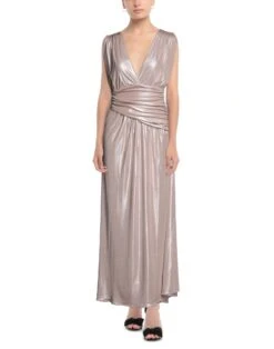 SISTE'S Platino Vestito Lungo -Dolce Vestire 15240700bm 14 r