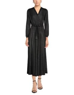 DONDUP Nero Vestito Lungo -Dolce Vestire 15242403fd 14 r