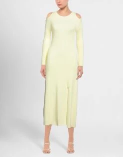 STELLA McCARTNEY Giallo Chiaro Vestito In Maglia -Dolce Vestire 15247174qp 14 e