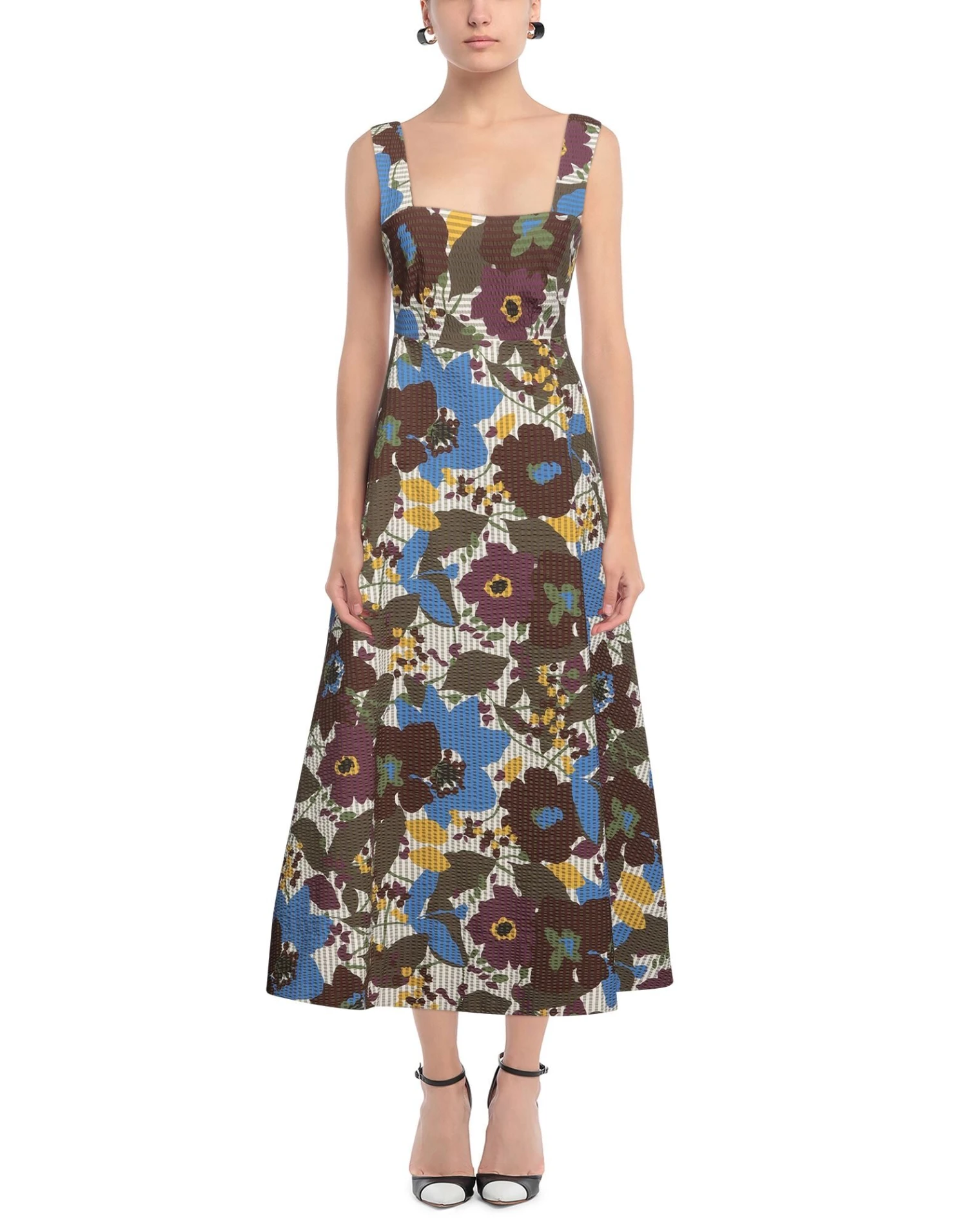 P.A.R.O.S.H. Testa Di Moro Vestito Lungo 4 P.A.R.O.S.H. Testa Di Moro Vestito Lungo - immagine 2