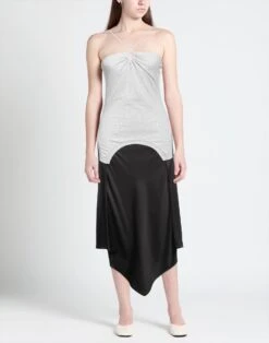 MM6 MAISON MARGIELA Grigio Chiaro Vestito Midi -Dolce Vestire 15250170io 14 e