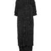 MM6 MAISON MARGIELA Nero Vestito Midi -Dolce Vestire 15250178bg 14 f