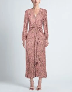 SOALLURE Rosa Antico Vestito Lungo -Dolce Vestire 15250925rx 14 r