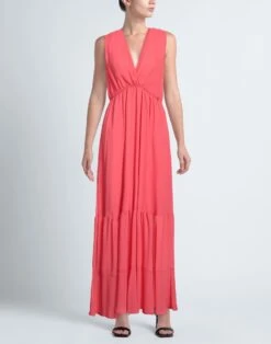 GAI MATTIOLO Corallo Vestito Lungo -Dolce Vestire 15254980fh 14 r