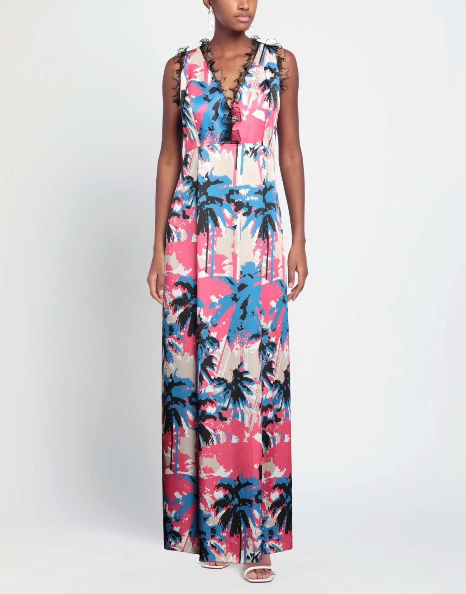 ADE' Fucsia Vestito Lungo 4 ADE' Fucsia Vestito Lungo - immagine 2