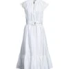 ALEXANDER MCQUEEN Bianco Vestito Midi -Dolce Vestire 15261787bu 14 f