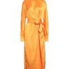 MSGM Arancione Vestito Midi -Dolce Vestire 15264792kr 14 f