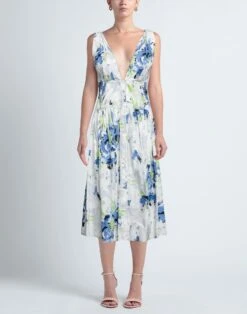 PHILOSOPHY Di LORENZO SERAFINI Blu Vestito Midi -Dolce Vestire 15267376rv 14 r