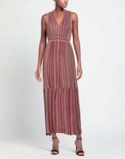 NENETTE Cammello Vestito Lungo -Dolce Vestire 15268774fc 14 r