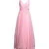FOREVER UNIQUE Rosa Vestito Lungo -Dolce Vestire 15273180ee 14 f