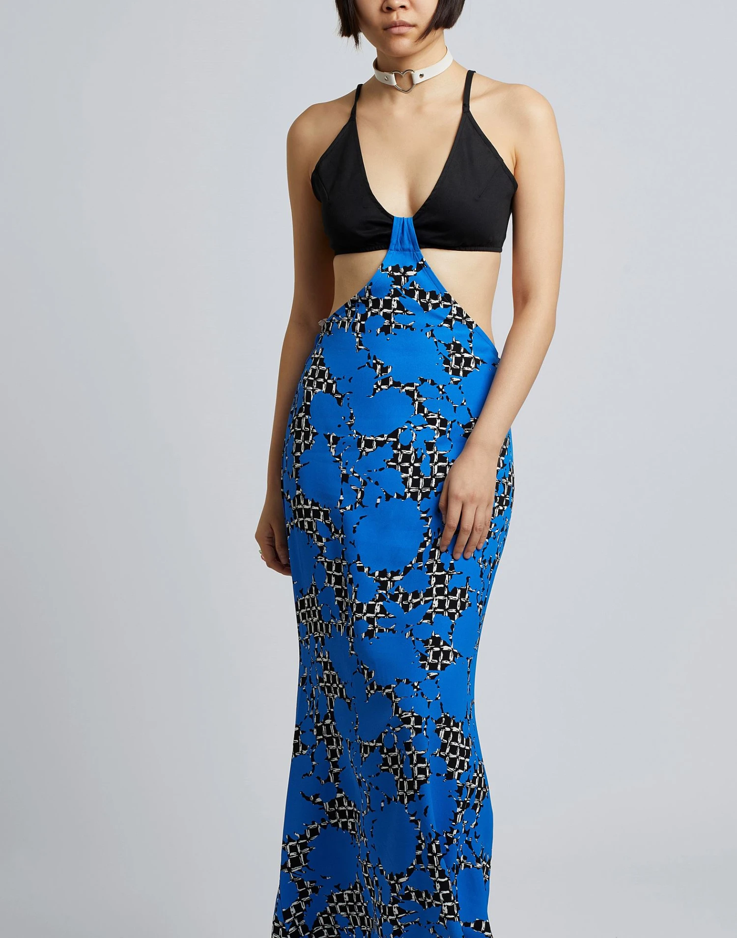 8 By YOOX Blu China Vestito Estivo 4 8 By YOOX Blu China Vestito Estivo - immagine 2