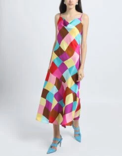 SOMETHINGNEW0803 Fucsia Vestito Midi -Dolce Vestire 15276695cg 14 r