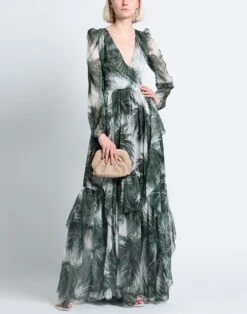 MARCO BOLOGNA Verde Scuro Vestito Lungo -Dolce Vestire 15276930hr 14 r