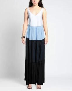 LAVIEPURE MAISON Bianco Vestito Lungo -Dolce Vestire 15277045bm 14 r