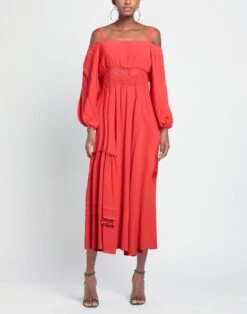 FRACOMINA Rosso Vestito Lungo -Dolce Vestire 15278283xs 14 r