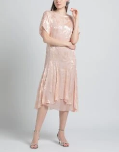 DSQUARED2 Rosa Chiaro Vestito Midi -Dolce Vestire 15279100dt 14 e