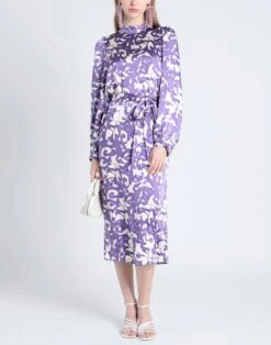 EDITED Viola Chiaro Vestito Midi -Dolce Vestire 15280564ne 14 r