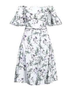 BLUMARINE Bianco Vestito Midi